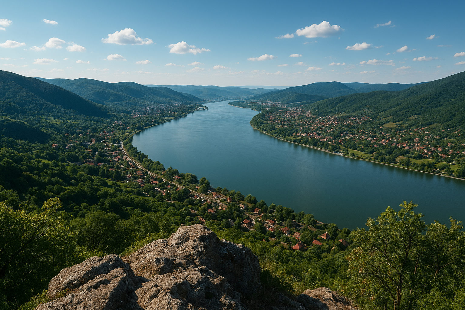 Nagymaros kirándulóhelyek: panoráma a Dunakanyar közepén