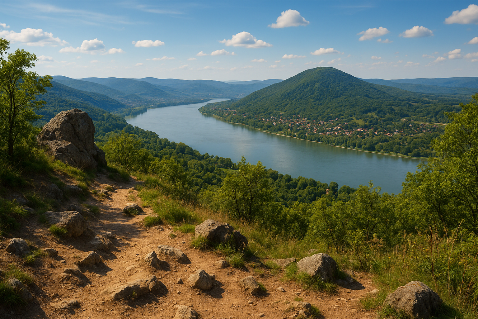 Visegrád kirándulóhelyek: túrák és panoráma pontok