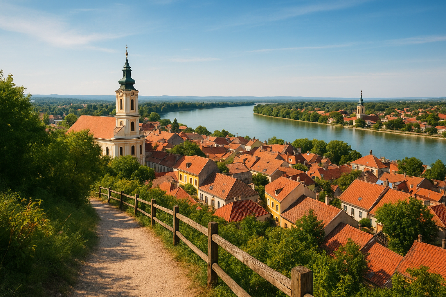 Szentendre fotóhelyek: a város legszebb panoráma pontjai