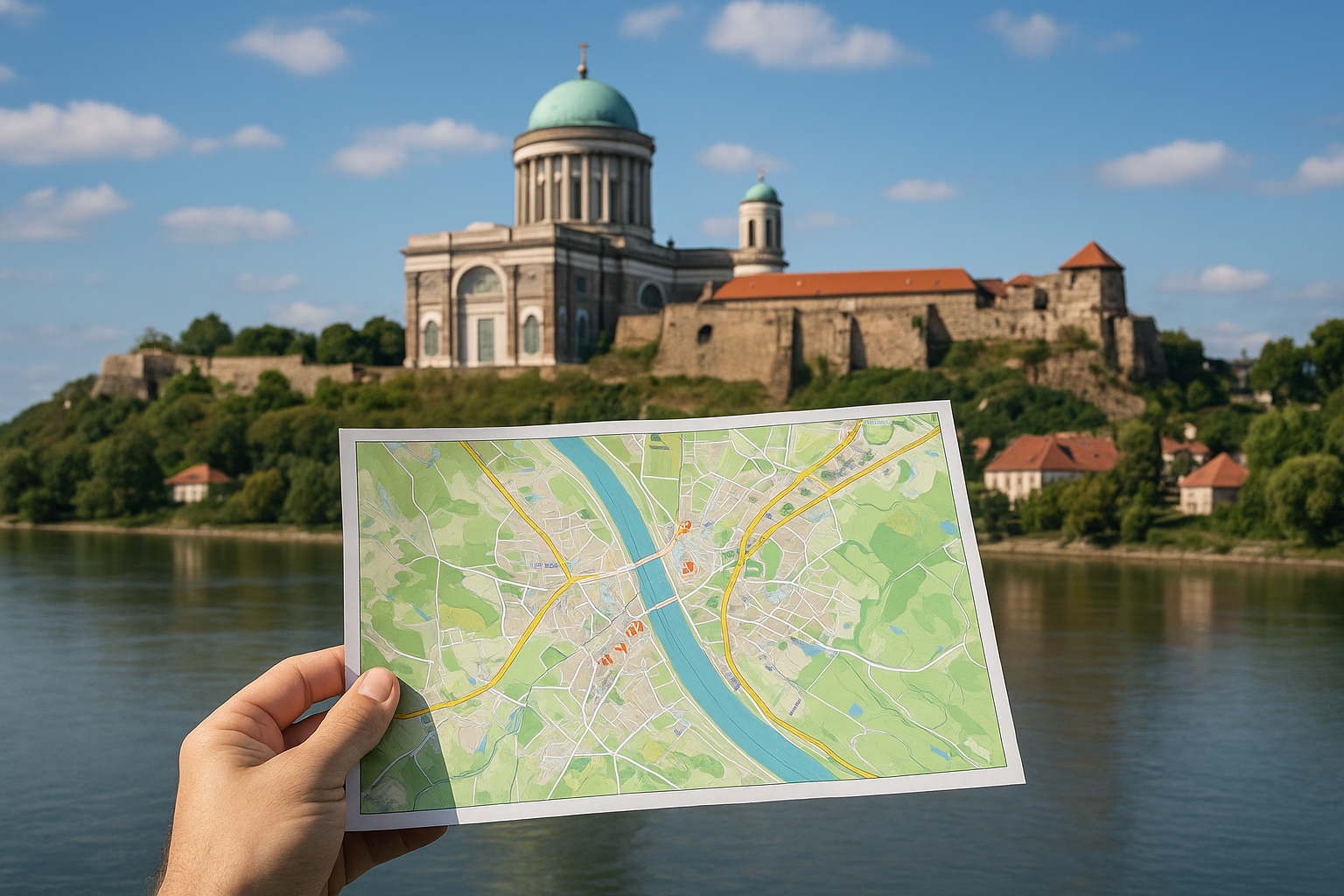 Esztergom látnivalók térképpel: útikalauz