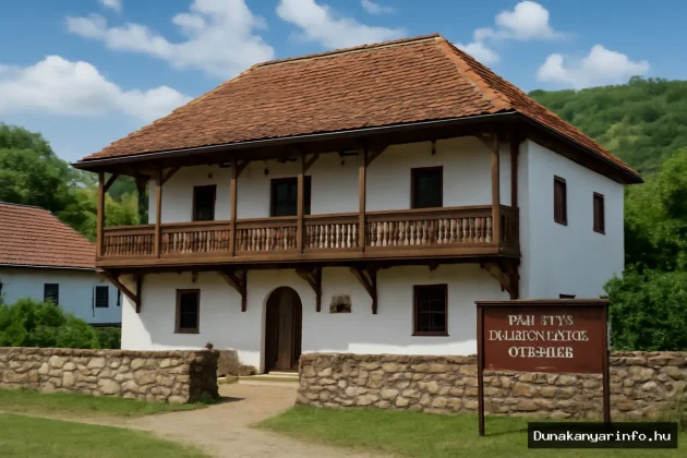 AI-illusztráció – Pomázi szerb lakóház és néprajzi gyűjtemény, nem helyszínfotó